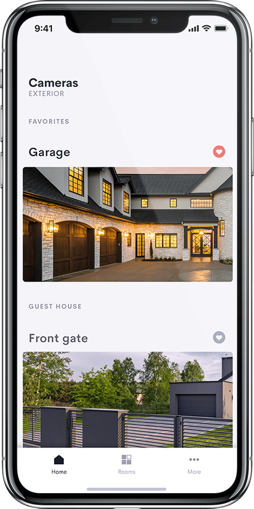 iphone with crestron interface